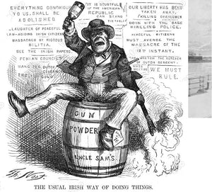 nativism anti irish cartoons